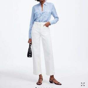 The Perfect Vintage Wide-Leg Crop Jean
